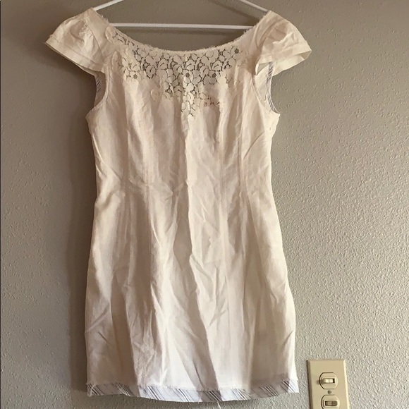 Free People Dresses & Skirts - Vintage free people lace detail dress Sz 6